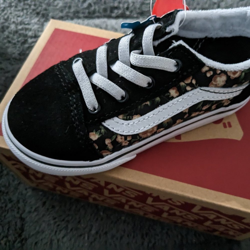 Vans Old Skool Elas Toddler Girls